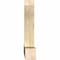 Ekena Millwork Portland Rough Sawn Timber Gable Bracket, Douglas Fir, 60"W x 35"H x 6"D x 6"F, 14/12 Pitch GBW060X35X0606POR00RDF - alternate 3